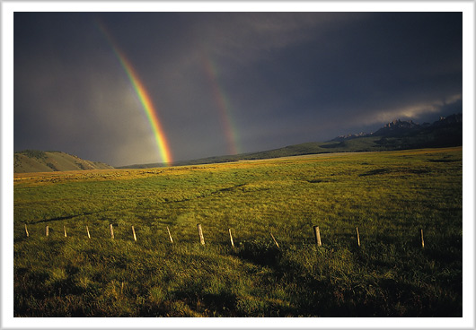 Rainbow Over Stanley Basin