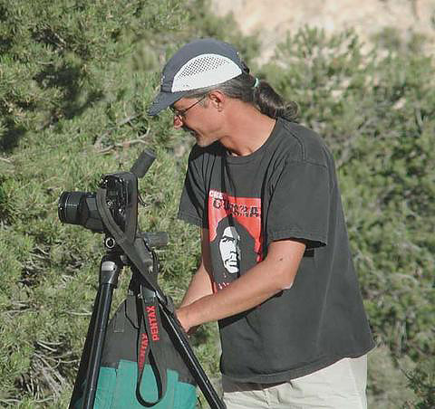 Greg Jahn and his camera
